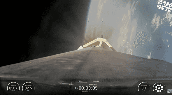 VIASAT-3 F3 separated